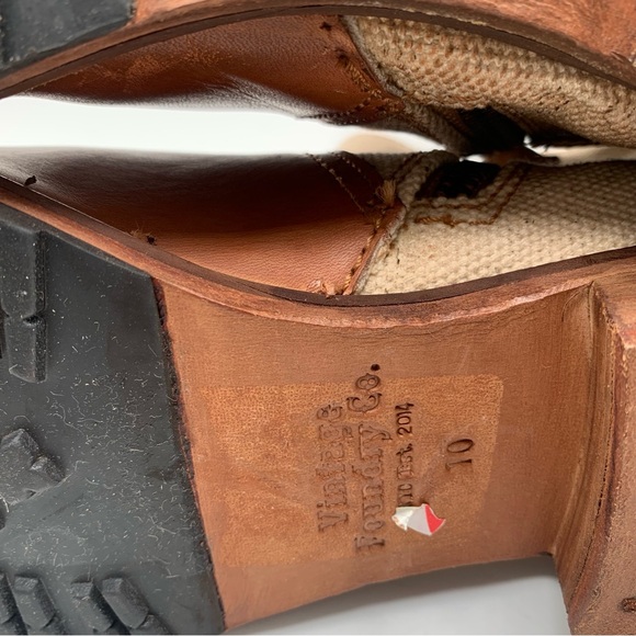 NWOB Vintage Foundry CO. Morgan Mid-Top Boot size 10 distressed 1624 - Picture 11 of 11